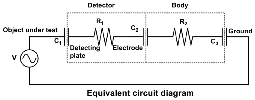 Hioki - 3481-20 - Equivalent circuit diagram Equivalent circuit diagram