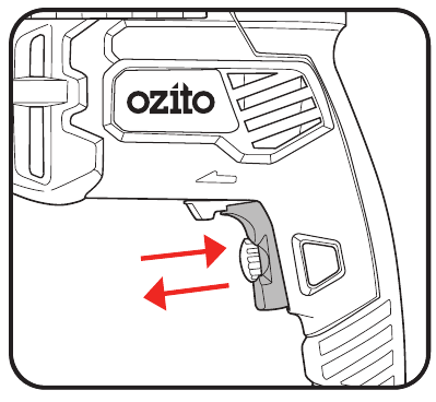 Ozito - HDR-3000 - BOREN - Stap 1 BOREN - Stap 1