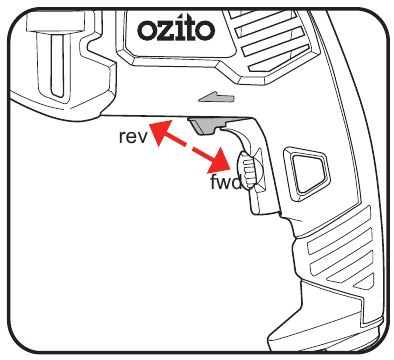Ozito - HDR-3000 - BOREN - Stap 2 BOREN - Stap 2