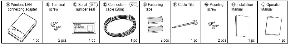 Daikin - BRP15B61 - Accessoires Accessoires