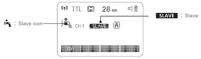 Godox - V1S - LCD-scherm - Slave Unit LCD-scherm - Slave Unit