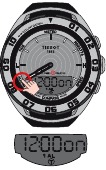 Alarm 1 of 2 weergave