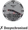 Het horloge is gedesynchroniseerd