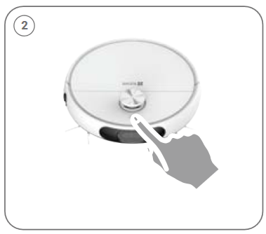 EZVIZ - RS2 - De robot toevoegen aan de EZVIZ-app - Stap 2 De robot toevoegen aan de EZVIZ-app - Stap 2