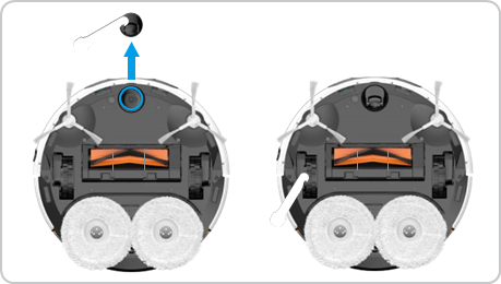 EZVIZ - RS2 - Wielen reinigen Wielen reinigen