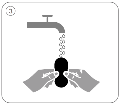EZVIZ - RS2 - Gebruik de camerasticker (optioneel) - Stap 3 Gebruik de camerasticker (optioneel) - Stap 3