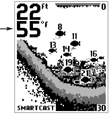 Humminbird - RF15 - Het kanaal wijzigen op de Advanced RSS - Stap 2 Het kanaal wijzigen op de Advanced RSS - Stap 2