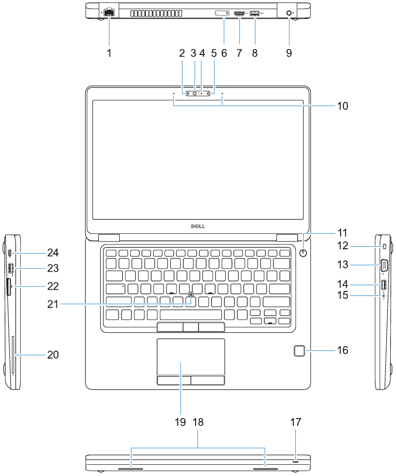 Dell - Latitude 5480 - Functies - Deel 1 Functies - Deel 1