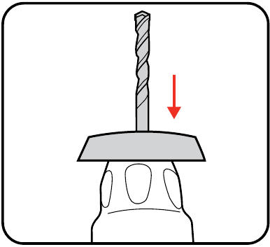 Ozito - RHD-4100 - DE STOFKAP PLAATSEN EN GEBRUIKEN - Stap 4 DE STOFKAP PLAATSEN EN GEBRUIKEN - Stap 4