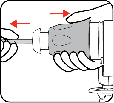 Ozito - RHD-4100 - De SDS+ ACCESSOIRES gebruiken - Stap 6 De SDS+ ACCESSOIRES gebruiken - Stap 6