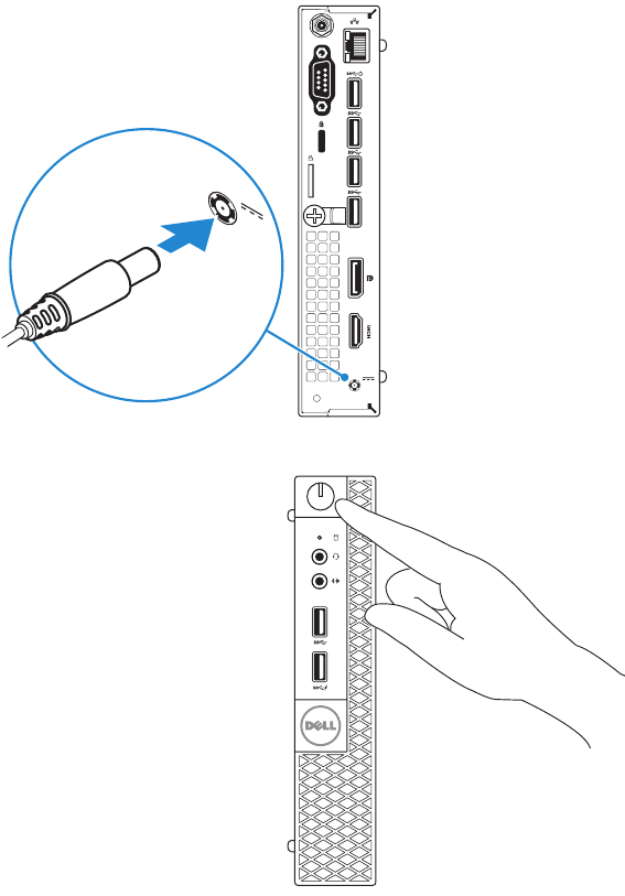 Dell - OptiPlex 7040M - Inschakelen Inschakelen