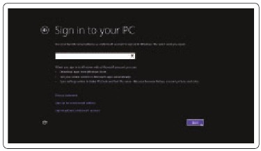 Dell - OptiPlex 7040M - Windows 8.1 - Aanmelden bij de Microsoft-account Windows 8.1 - Aanmelden bij de Microsoft-account