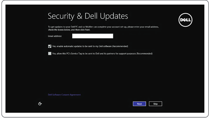 Dell - Inspiron 17 5000 Series - Beveiliging en updates inschakelen Beveiliging en updates inschakelen