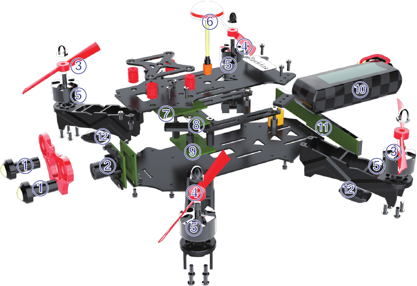 Eachine - Racer 250 - Overzicht Overzicht
