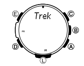 Trek logboek update starten display