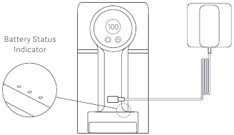 Xiaomi - Mi Vacuum Cleaner G10 - De stofzuiger opladen met de oplader De stofzuiger opladen met de oplader