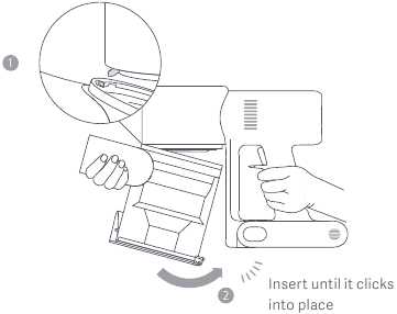 Xiaomi - Mi Vacuum Cleaner G10 - Het stofreservoir installeren Het stofreservoir installeren