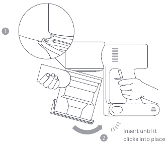Xiaomi - Mi Vacuum Cleaner G10 - De HEPA-filter installeren De HEPA-filter installeren