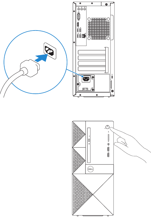Dell - Vostro 3650 - Inschakelen Inschakelen