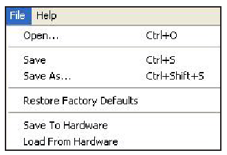 Bestandmenu Windows