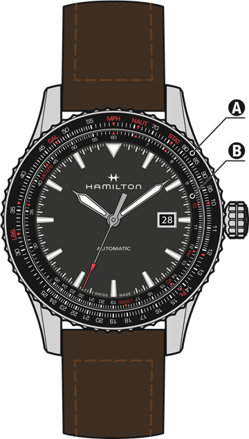 HAMILTON - KHAKI AVIATION CONVERTER - Overzicht Overzicht