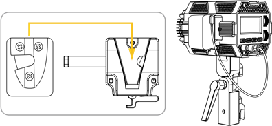 COLBOR - CL60M - Batterijvoeding Batterijvoeding