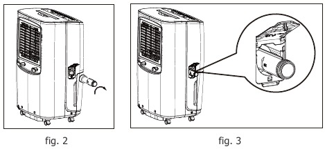 Frigidaire - FFAD7033R1 - Verwijderen van verzameld water - Stap 4 Verwijderen van verzameld water - Stap 4