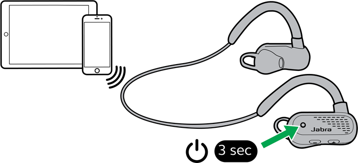 Jabra - Elite Active 45e - Koppelen met een smartphone Koppelen met een smartphone