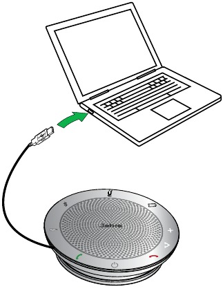 Jabra - Speak 510 - Het apparaat opladen Het apparaat opladen