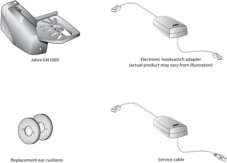 Jabra - PRO 920 Duo - OPTIONELE ACCESSOIRES OPTIONELE ACCESSOIRES