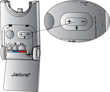 Jabra - PRO 920 Duo - HET MICROFOONVOLUME INSTELLEN HET MICROFOONVOLUME INSTELLEN
