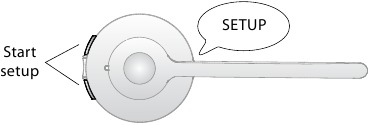 Jabra - PRO 920 Duo - Start setupmodus Start setupmodus