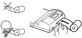 Papierrol invoegen