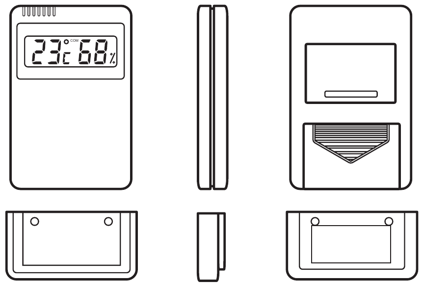 IROX ETHG912 - Elektronische Thermo-Hygrometer