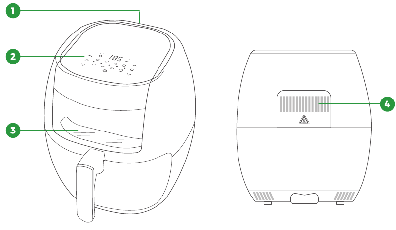 Tower - T17072 - Uw airfryer leren kennen - Deel 1 Uw airfryer leren kennen - Deel 1
