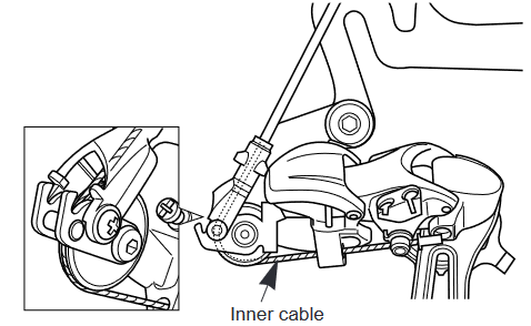Shimano - RD-TX70 - Kabel bevestigen en slaglengte aanpassen - Deel 3 Kabel bevestigen en slaglengte aanpassen - Deel 3