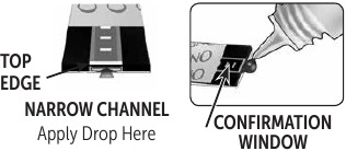 OneTouch - Ultra2 - Control oplossing aanbrengen voor het testen Control oplossing aanbrengen voor het testen