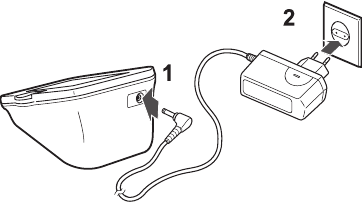 Omron - HEM-7203 - De optionele AC-adapter gebruiken De optionele AC-adapter gebruiken