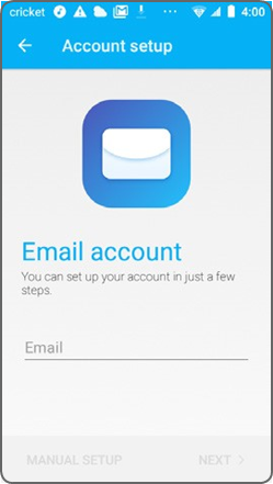 E-mail instellen