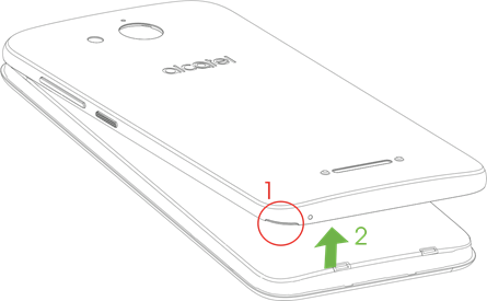 Alcatel - TETRA - Telefoon instellen - Stap 1 Telefoon instellen - Stap 1