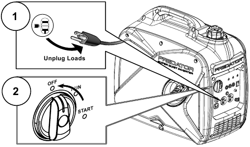 Predator - 59135 - De motor stoppen - Stap 2 De motor stoppen - Stap 2