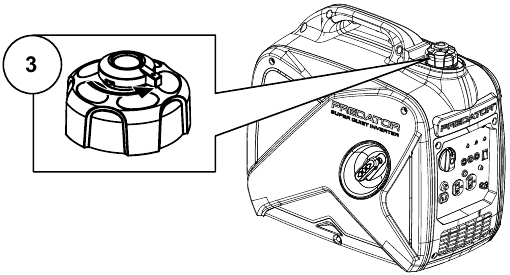 Predator - 59135 - De motor stoppen - Stap 3 De motor stoppen - Stap 3