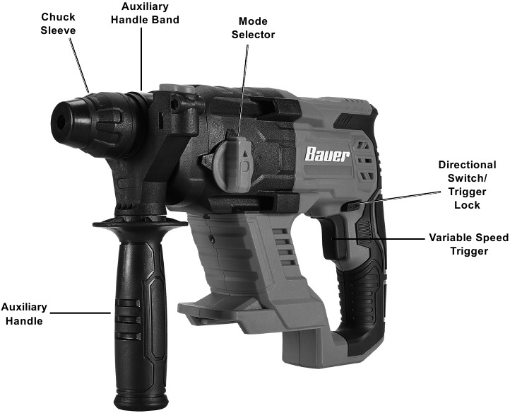 Bauer - 2144C-B - Functies Functies