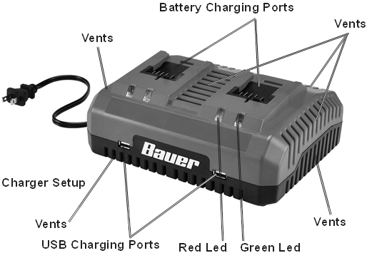 Bauer - 2108C-B - Functies Functies