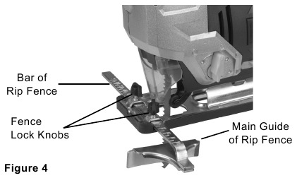 Bauer - 1873E-B - De parallelgeleider installeren De parallelgeleider installeren