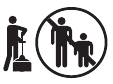 Houd omstanders en kinderen op veilige afstand