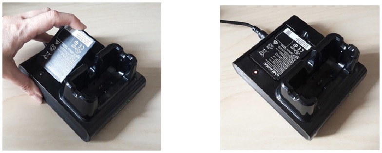 Datalogic - MEMOR K Single Slot Dock - DE RESERVEBATTERIJ OPLADEN DE RESERVEBATTERIJ OPLADEN