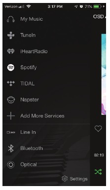 Stream en selecteer