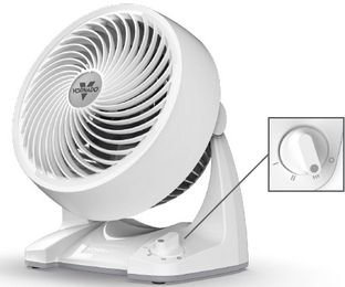 Vornado - 533 XT - Kenmerken - Snelheidsinstelling Kenmerken - Snelheidsinstelling