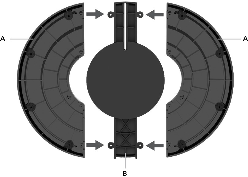Vornado - ATOM 2S AE - STANDMONTAGE - Stap 1 STANDMONTAGE - Stap 1